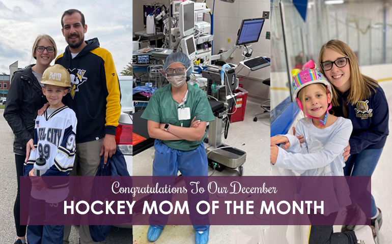 Congratulations To Our December Hockey Mom Of the Month